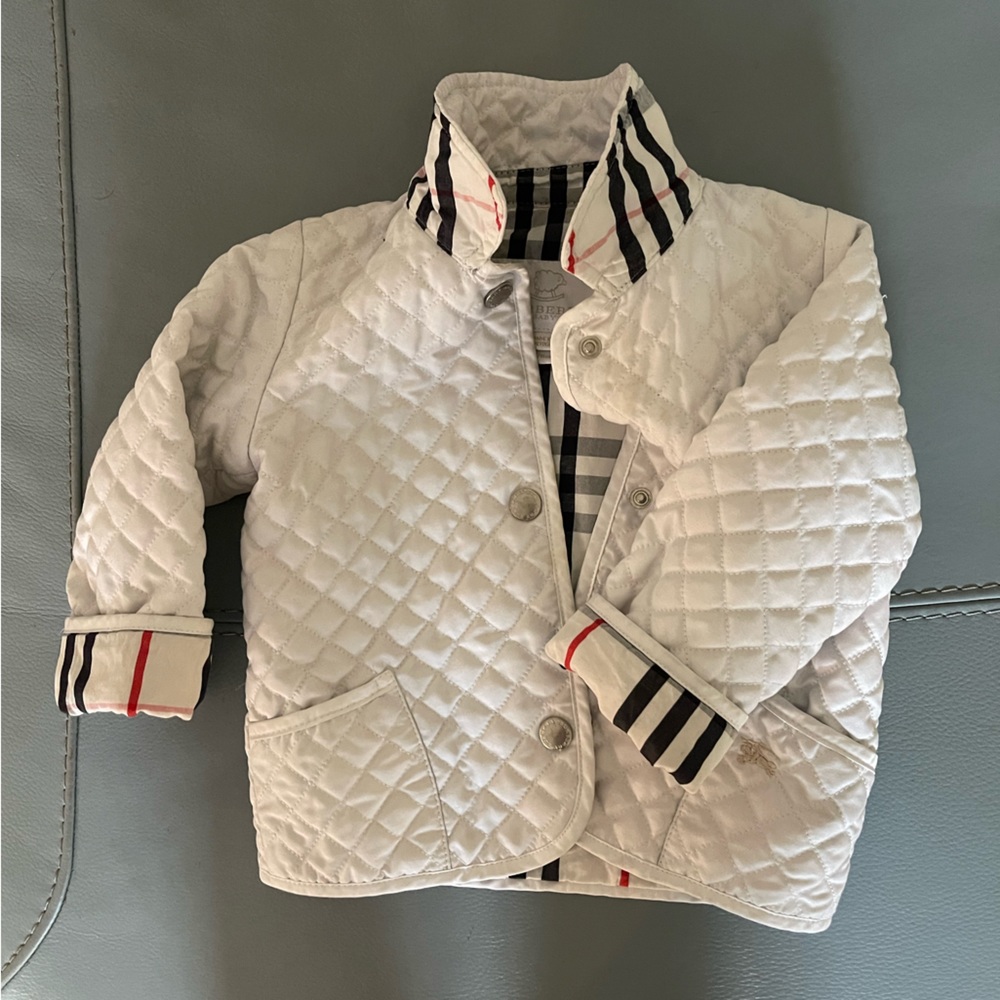 Baby Burberry jacket - 18 Months quilted